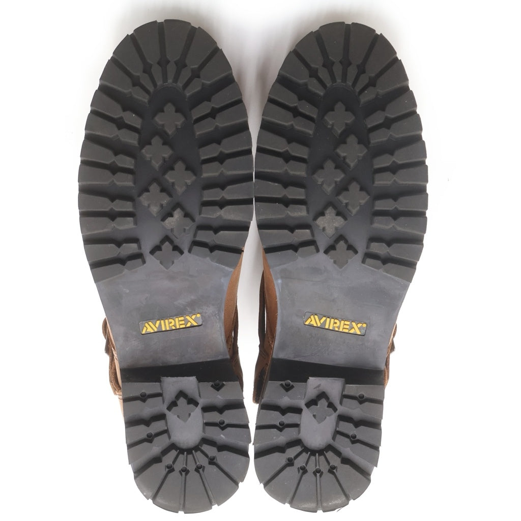 AVIREX(アヴィレックス) 2931 TIGER タイガー レースアップ コンバットブーツ ブラウン US10/28cm