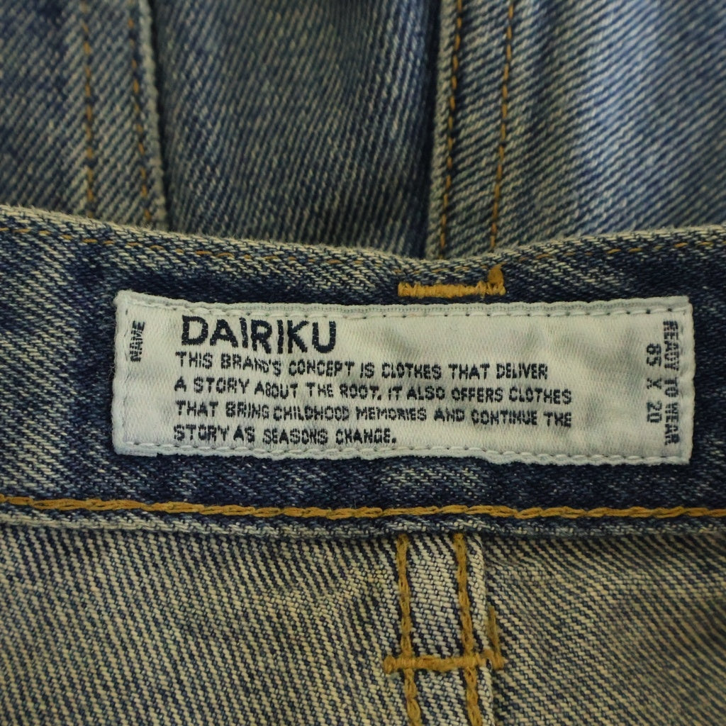 DAIRIKU(ダイリク) Straight Vintage Denim Pants ストレートヴィンテージデニムパンツ インディゴ 29