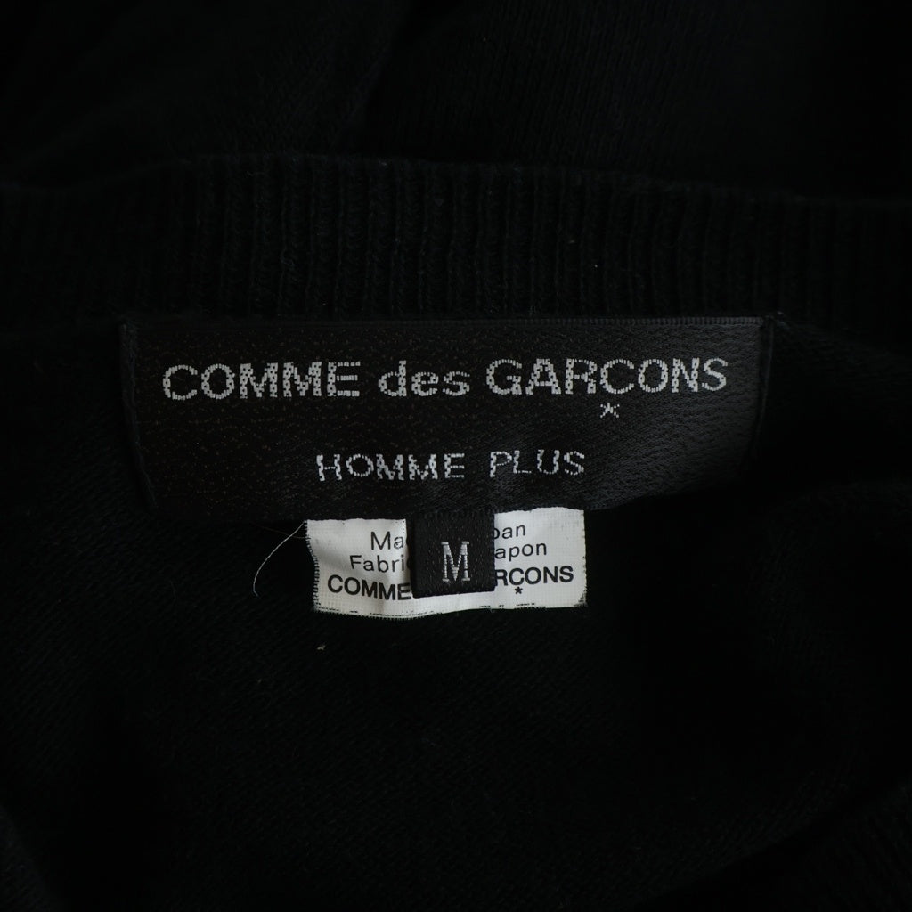 COMME des GARCONS HOMME PLUS(コムデギャルソンオムプリュス) Mixed-media knit top ドッキングデザインニット マルチ AZ-T095