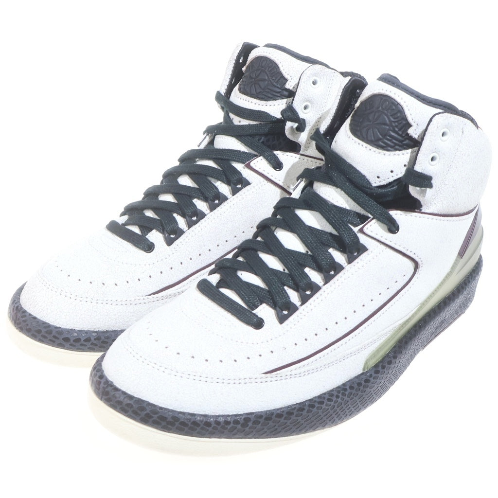 NIKE(ナイキ) ×A MA MANIERE AIR JORDAN 2 RETRO SP ア マ マニエール エアジョーダン 2 レトロ ハイカットスニーカー ホワイト/バーガンディ US10.5/28.5cm DO7216-100