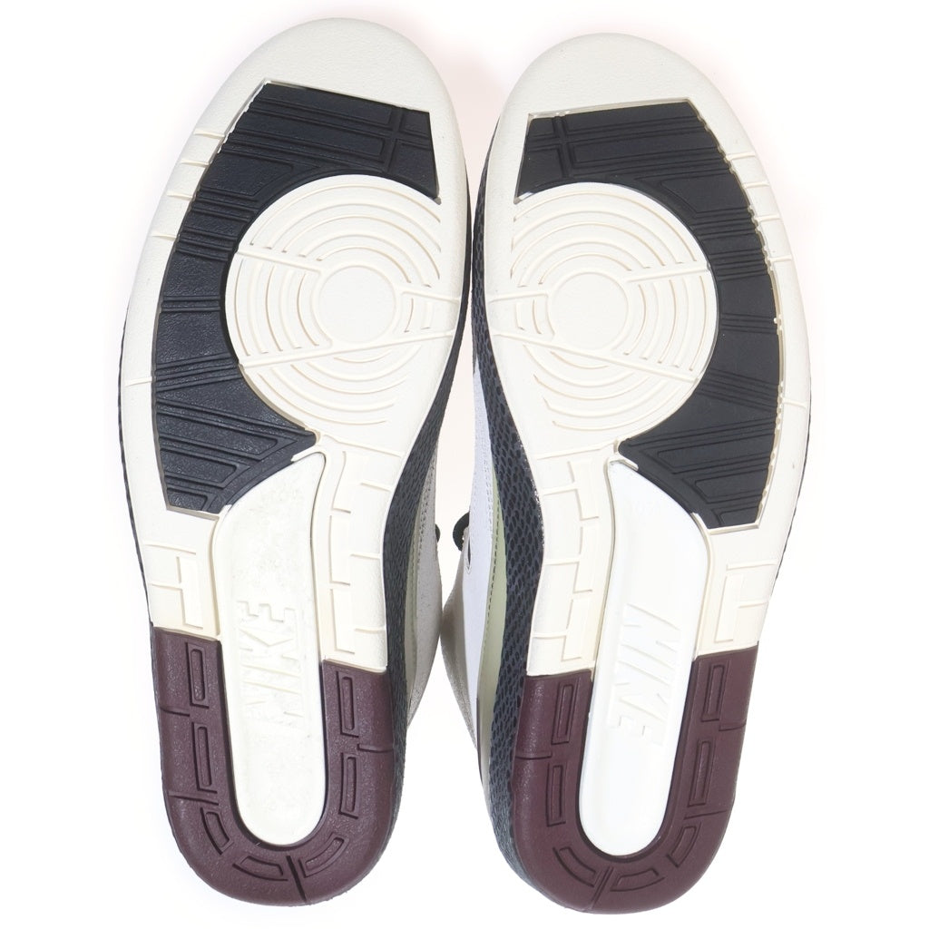 NIKE(ナイキ) ×A MA MANIERE AIR JORDAN 2 RETRO SP ア マ マニエール エアジョーダン 2 レトロ ハイカットスニーカー ホワイト/バーガンディ US10.5/28.5cm DO7216-100