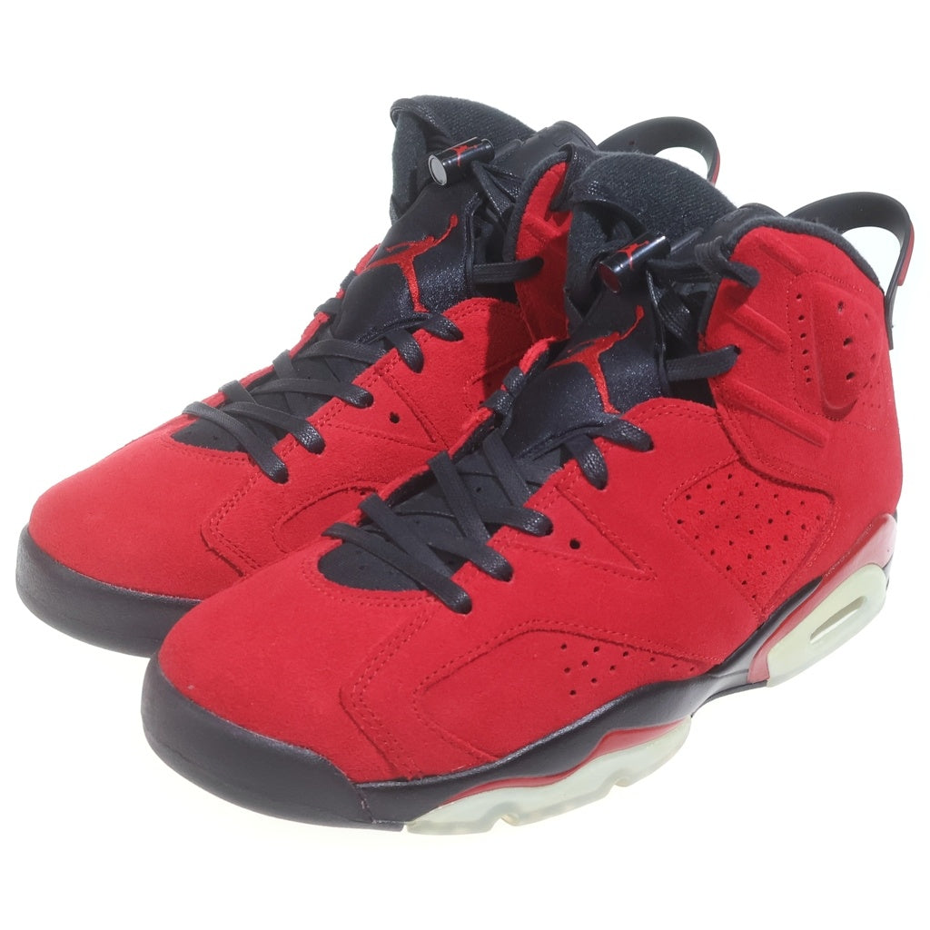 NIKE(ナイキ) AIR JORDAN 6 RETRO TORO BRAVO エアジョーダン 6 レトロ トロ ブラボー ハイカットスニーカー レッド/ブラック US10.5/28.5cm CT8529-600