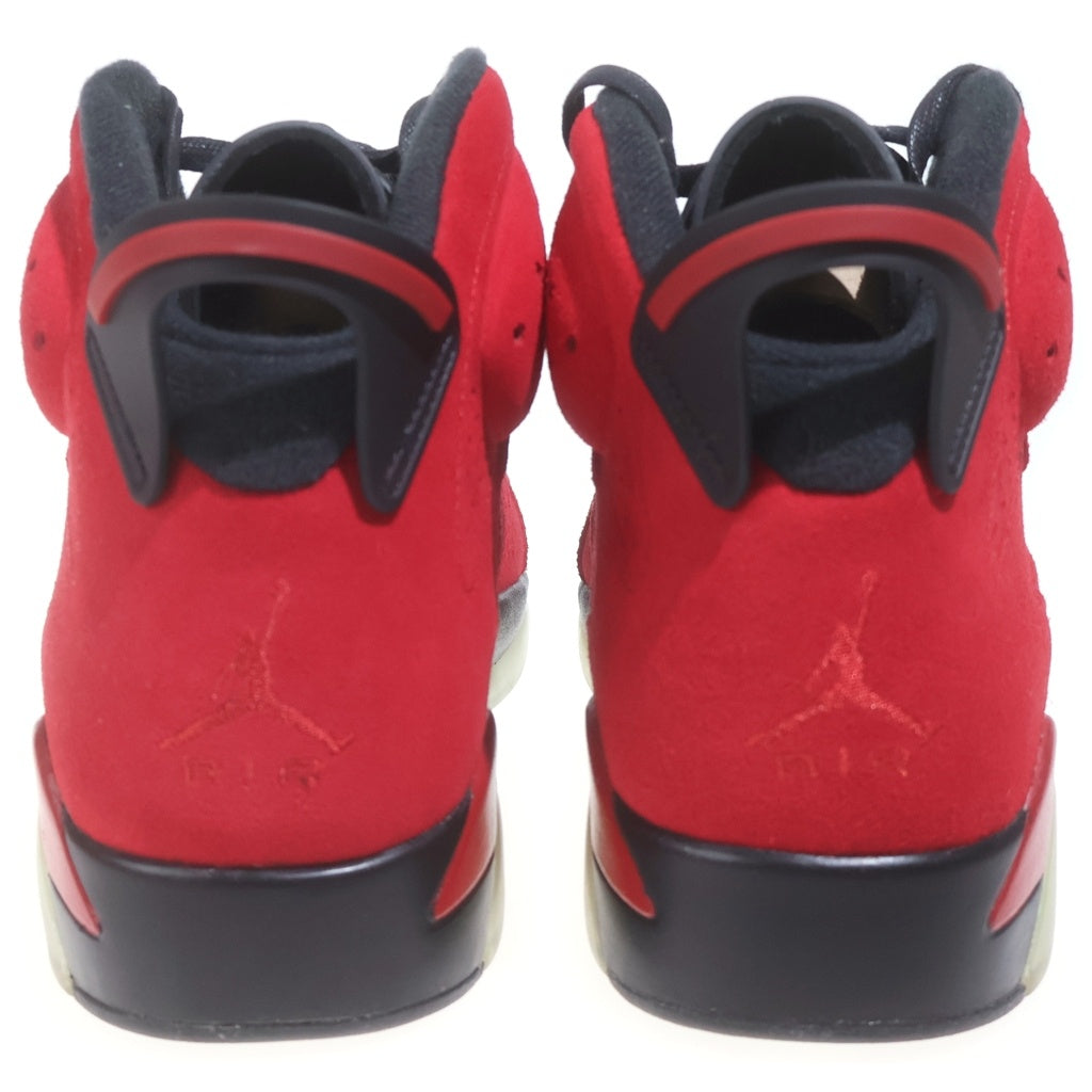 NIKE(ナイキ) AIR JORDAN 6 RETRO TORO BRAVO エアジョーダン 6 レトロ トロ ブラボー ハイカットスニーカー レッド/ブラック US10.5/28.5cm CT8529-600