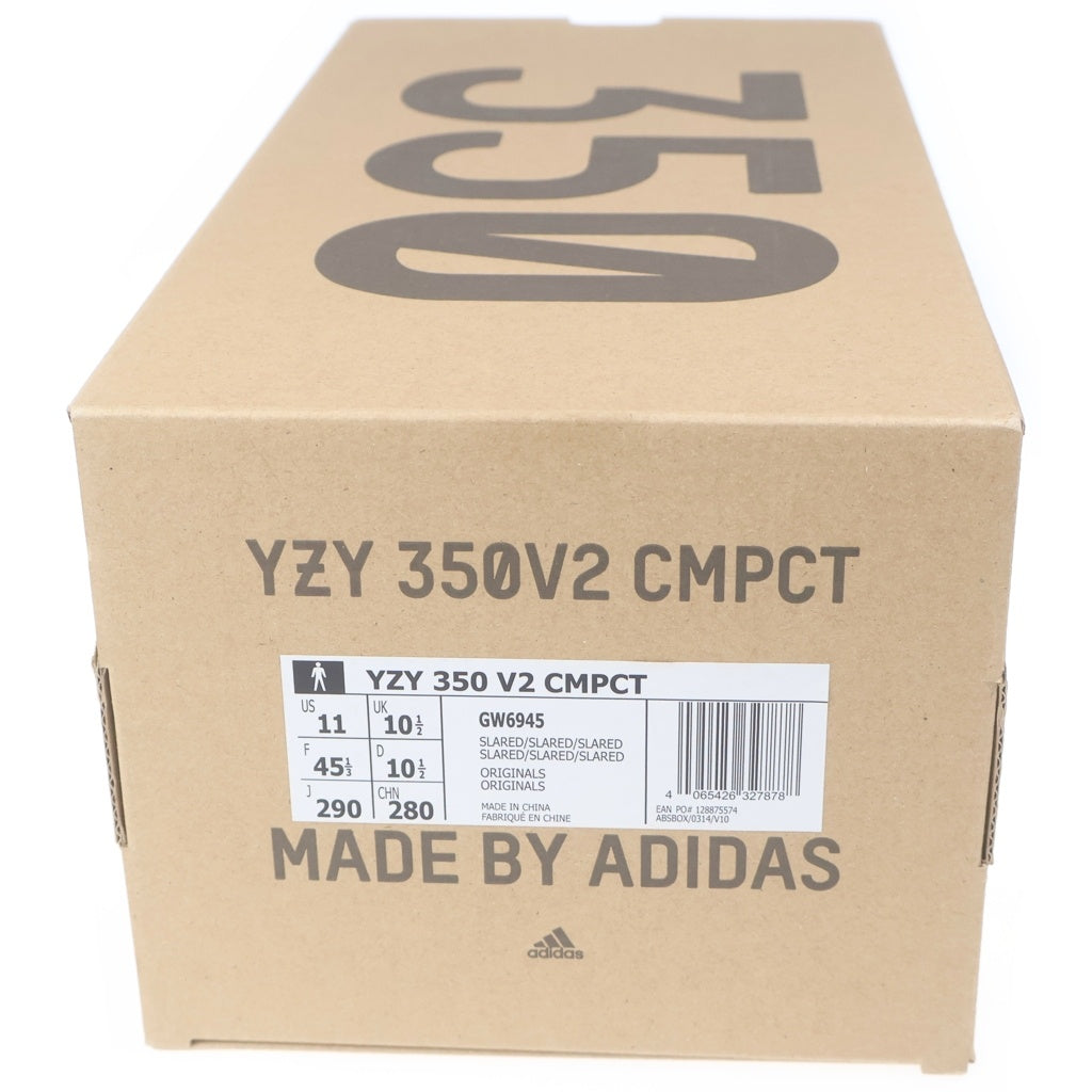 adidas(アディダス) 22SS YEEZY 350 V2 CMPCT SLATE RED ローカットスニーカー レッド US11/29cm GW6945