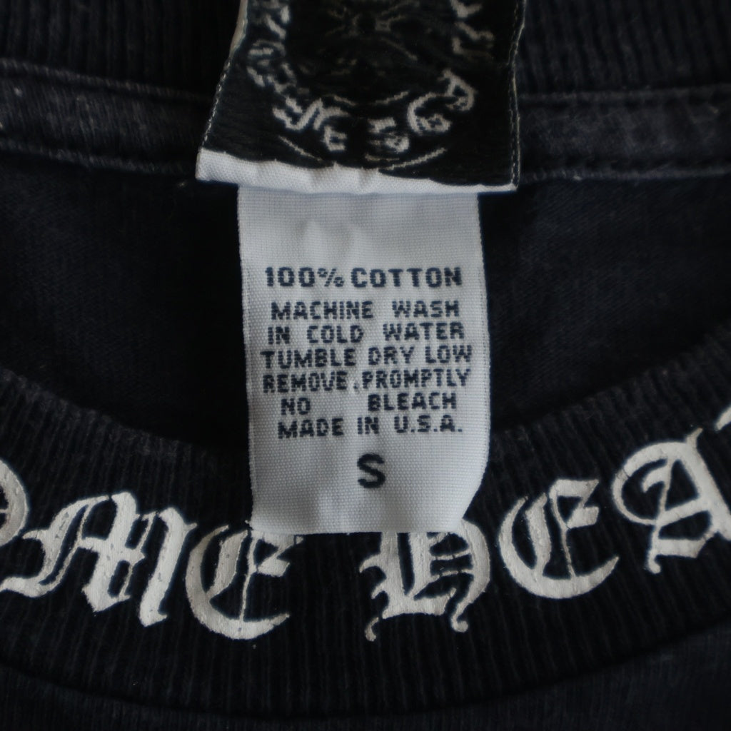 CHROME HEARTS(クロムハーツ) OLD VINE DAGGER LOGO S/S TEE オールド ヴァインダガーロゴプリント Tシャツカットソー ホワイト