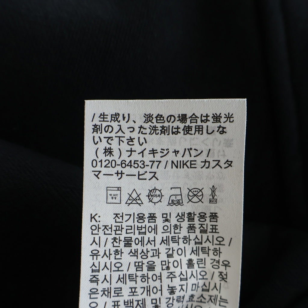 SUPREME(シュプリーム) ×NIKE Zip Up Hooded Sweatshirt ロゴデザイン ジップアップ フーデッド スウェット パーカー ブラック HF9633-010