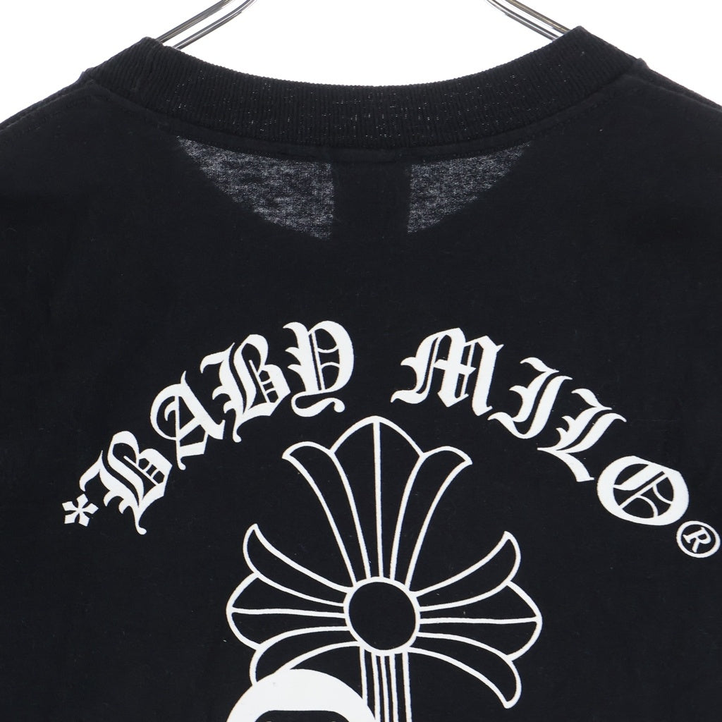 CHROME HEARTS(クロムハーツ) × A BATHING APE Baby Milo Horseshoe Tee ベイビーマイロ ホースシュー 半袖Tシャツ カットソー ブラック