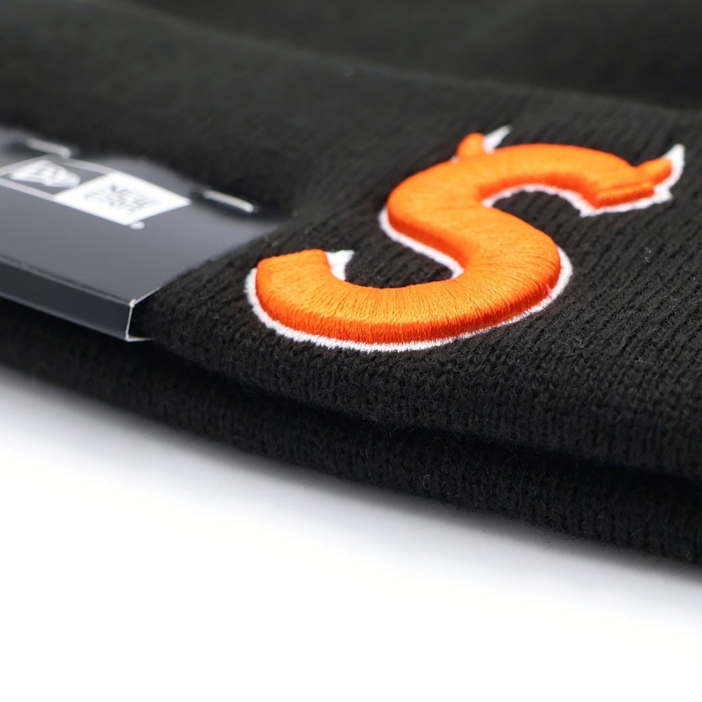 SUPREME(シュプリーム) 26AW NEWERA Devil S Logo Beanie ニューエラ デビル エスロゴ ビーニー ニット帽 帽子 ブラック