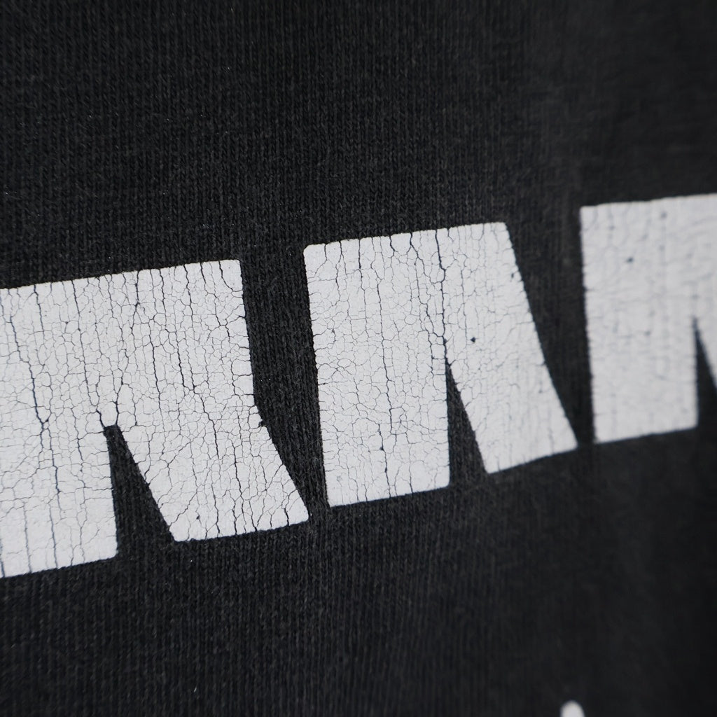 VINTAGE(ヴィンテージ) 90s Rammstein S/S Tee ラムシュタイン 半袖Tシャツ カットソー ブラック