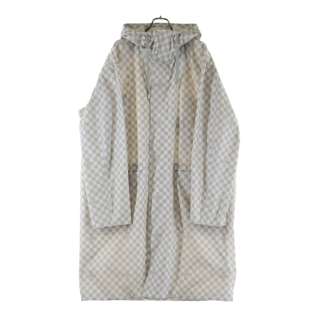 LOUIS VUITTON(ルイヴィトン) 24SS ダミエロングナイロンコート ホワイト RM241 HQU HQK66W