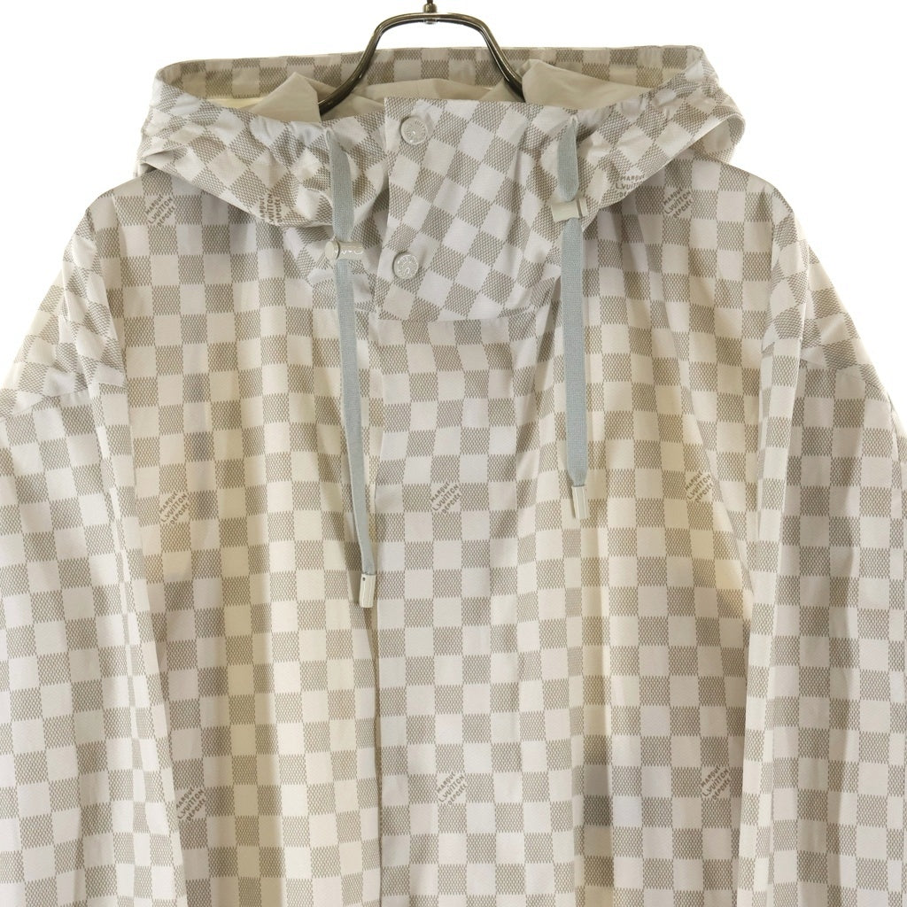 LOUIS VUITTON(ルイヴィトン) 24SS ダミエロングナイロンコート ホワイト RM241 HQU HQK66W
