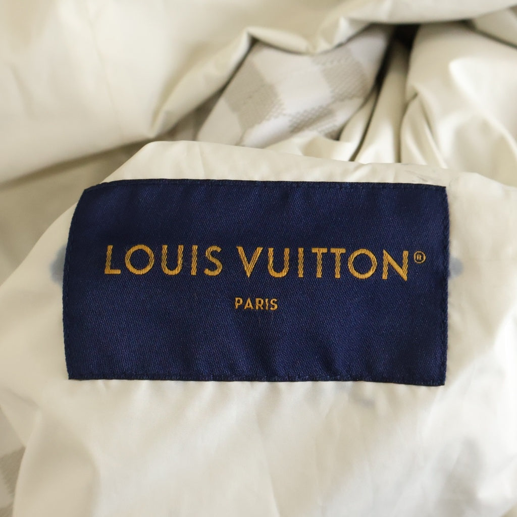 LOUIS VUITTON(ルイヴィトン) 24SS ダミエロングナイロンコート ホワイト RM241 HQU HQK66W