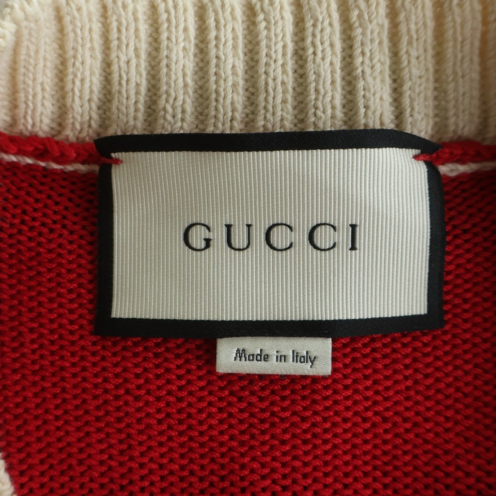 GUCCI(グッチ) コットン セーラーニット クルーネックセーター マルチ 461250