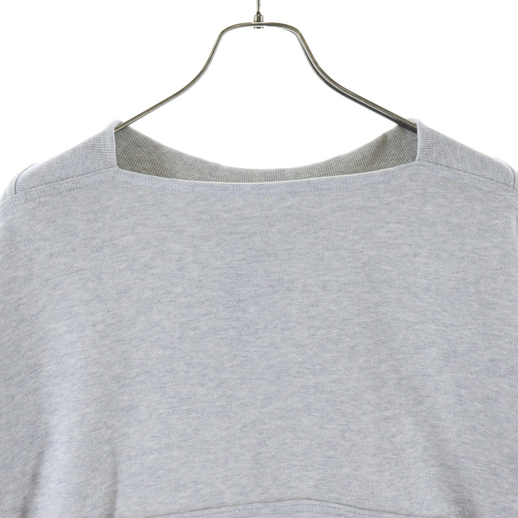 adidas(アディダス) ×BAD BANY HEAVY CREWNECK HOODED BALACLAVA SWEATSHIRT ヘビー クルーネック フーデッド バラクラバ スウェット トレーナ グレー KF1798
