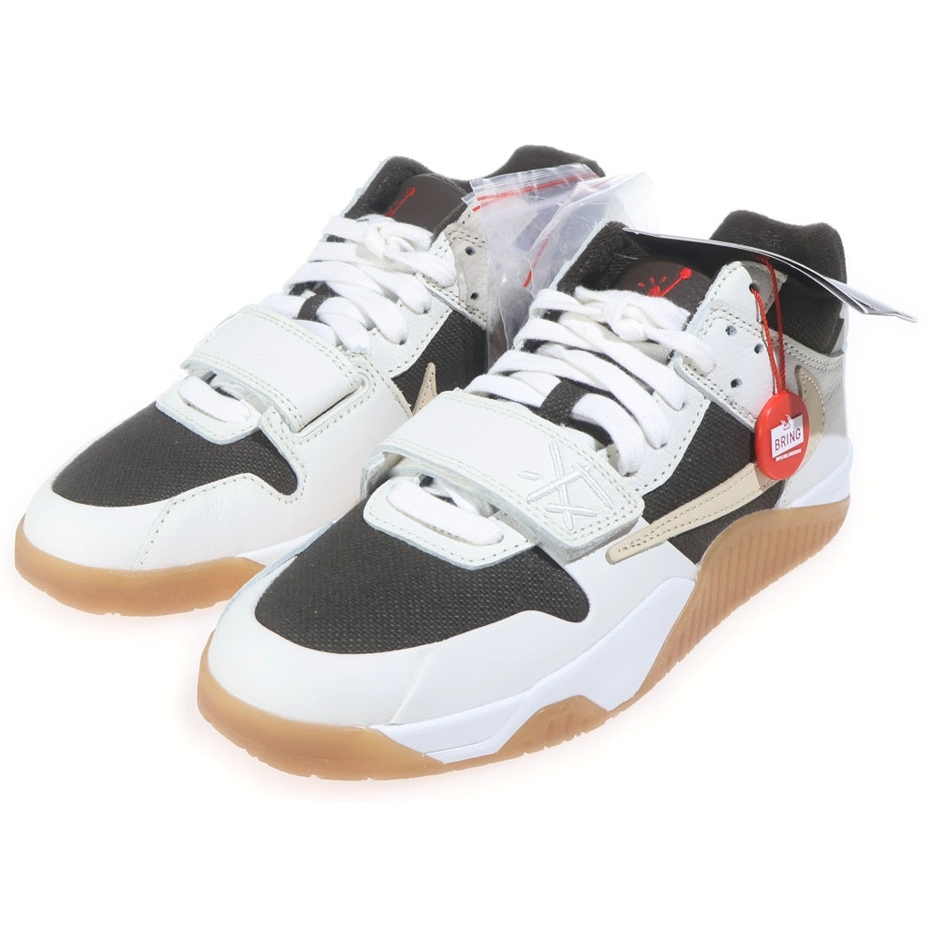 NIKE(ナイキ) ×TRAVIS SCOTT JORDAN JUMPMAN JACK トラヴィススコット ジョーダン ジャンプマン ローカットスニーカー US8/26cm ホワイト/ブラウン FZ8117‐100