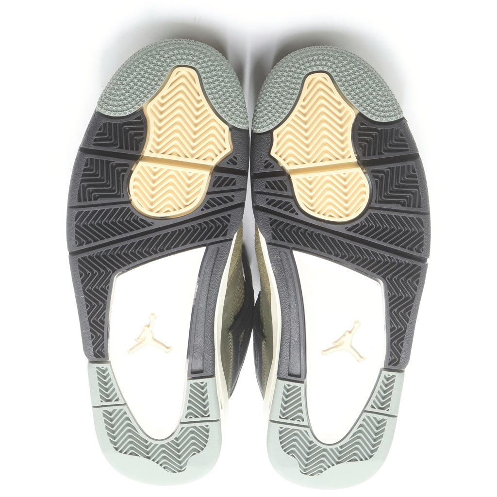 NIKE(ナイキ) AIR JORDAN4 RETRO SE CRAFT OLIVE エアジョーダン4 クラフトオリーブ ハイカットスニーカー カーキ US8/26cm FB9927-200