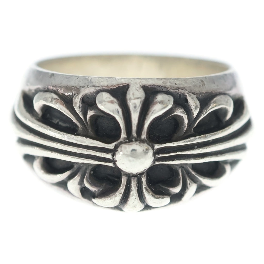 CHROME HEARTS(クロムハーツ) FLRL CRS フローラルクロス リング シルバー BCA346