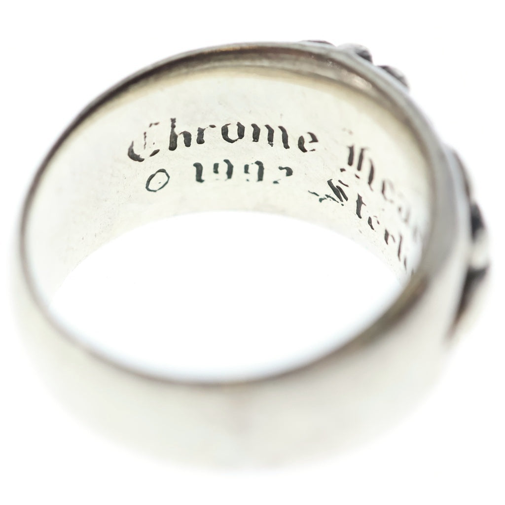 CHROME HEARTS(クロムハーツ) FLRL CRS フローラルクロス リング シルバー BCA346