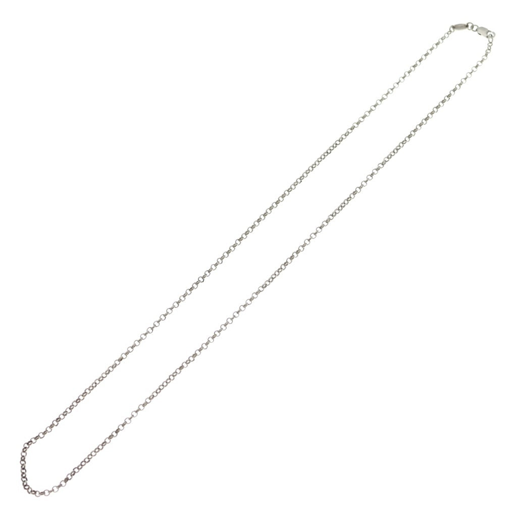 CHROME HEARTS(クロムハーツ) NECKCHAIN R20 ロールチェーンネックレス 20inch シルバー BCA084