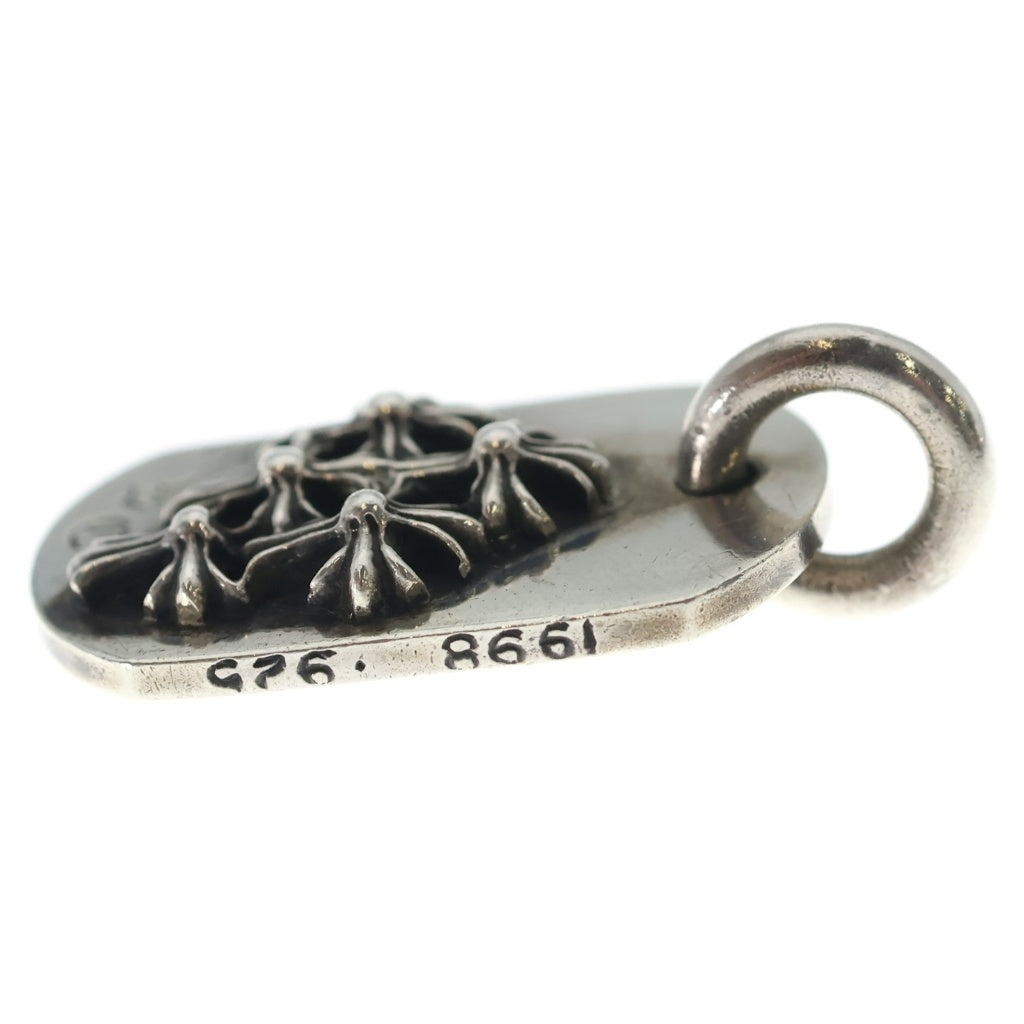 CHROME HEARTS(クロムハーツ) RAISED DOGTAG レイズドドッグタグ NYC限定 ネックレストップ シルバー