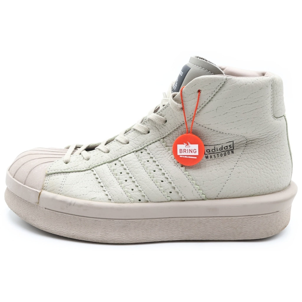 Rick Owens(リックオウエンス) ×ADIDAS MASTODON PRO MODEL リックオウエンス マストドン プロモデル ハイカットスニーカー グレー US9.5/26.5cm BA9760