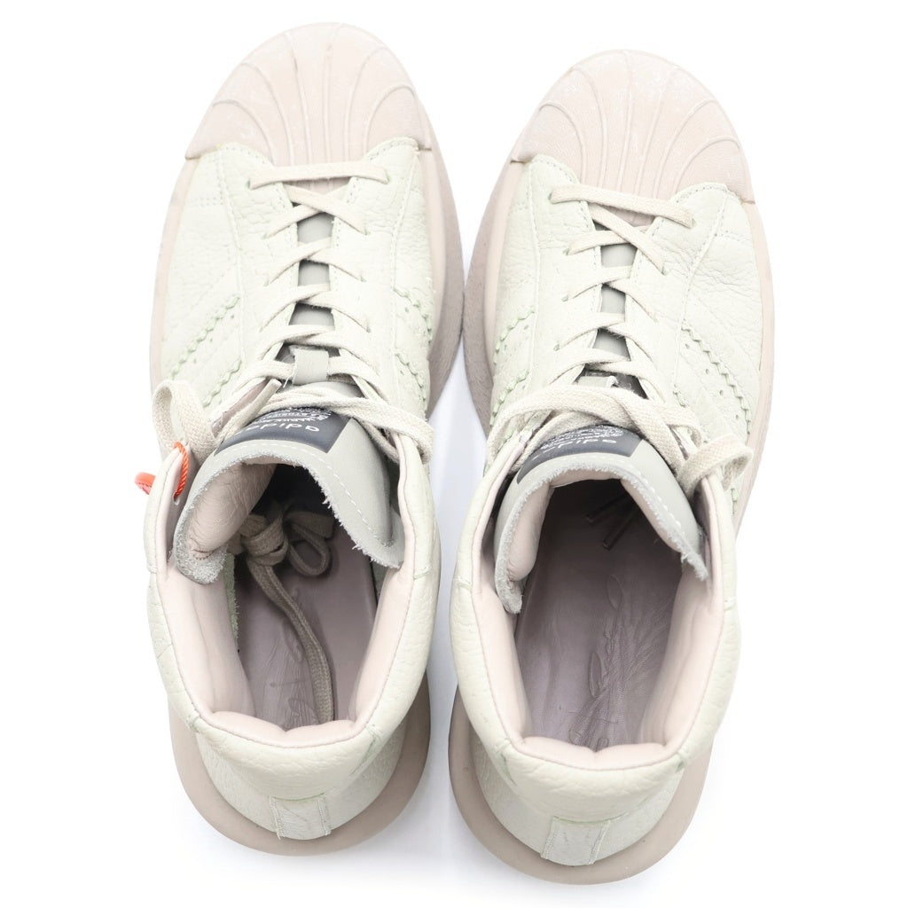 Rick Owens(リックオウエンス) ×ADIDAS MASTODON PRO MODEL リックオウエンス マストドン プロモデル ハイカットスニーカー グレー US9.5/26.5cm BA9760