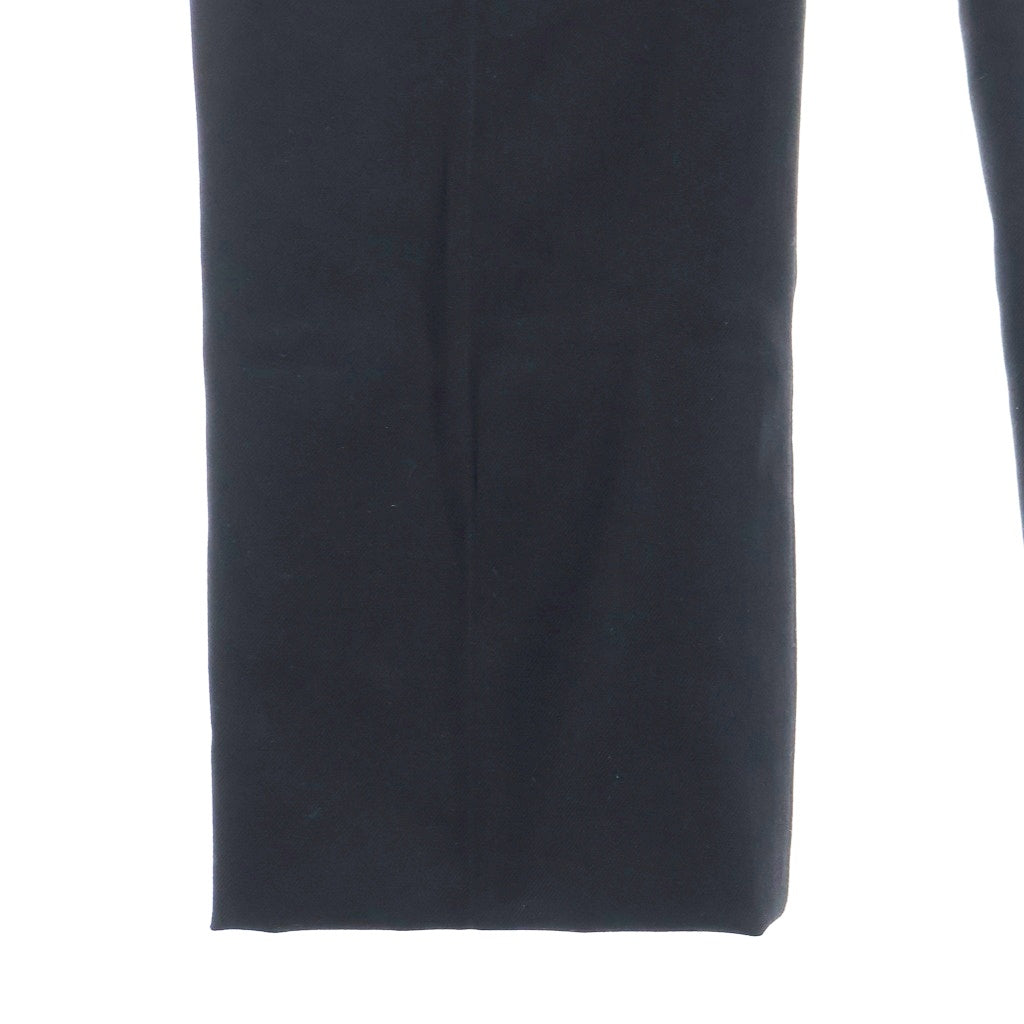 SAINT LAURENT PARIS(サンローランパリ) センタープレス スラックスパンツ ブラック 637089