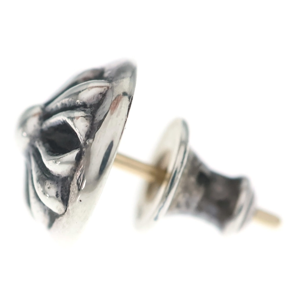 CHROME HEARTS(クロムハーツ) STUD CRSBLL クロスボールスタッドピアス シルバー BCA110