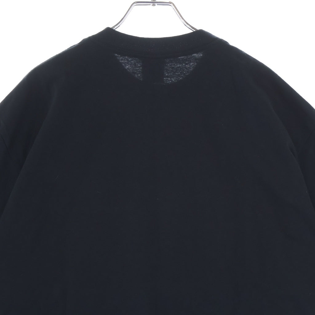 STUSSY(ステューシー) 00S VINTAGE ヴィンテージ ロゴデザイン クルーネック カットソー 半袖Tシャツ ブラック