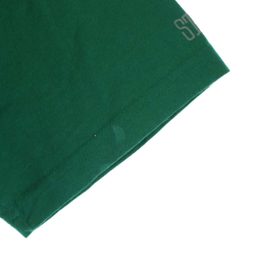 STUSSY(ステューシー) 00S VINTAGE CROWN ヴィンテージ クラウンロゴデザイン クルーネック カットソー ラグランスリーブ Tシャツ グリーン