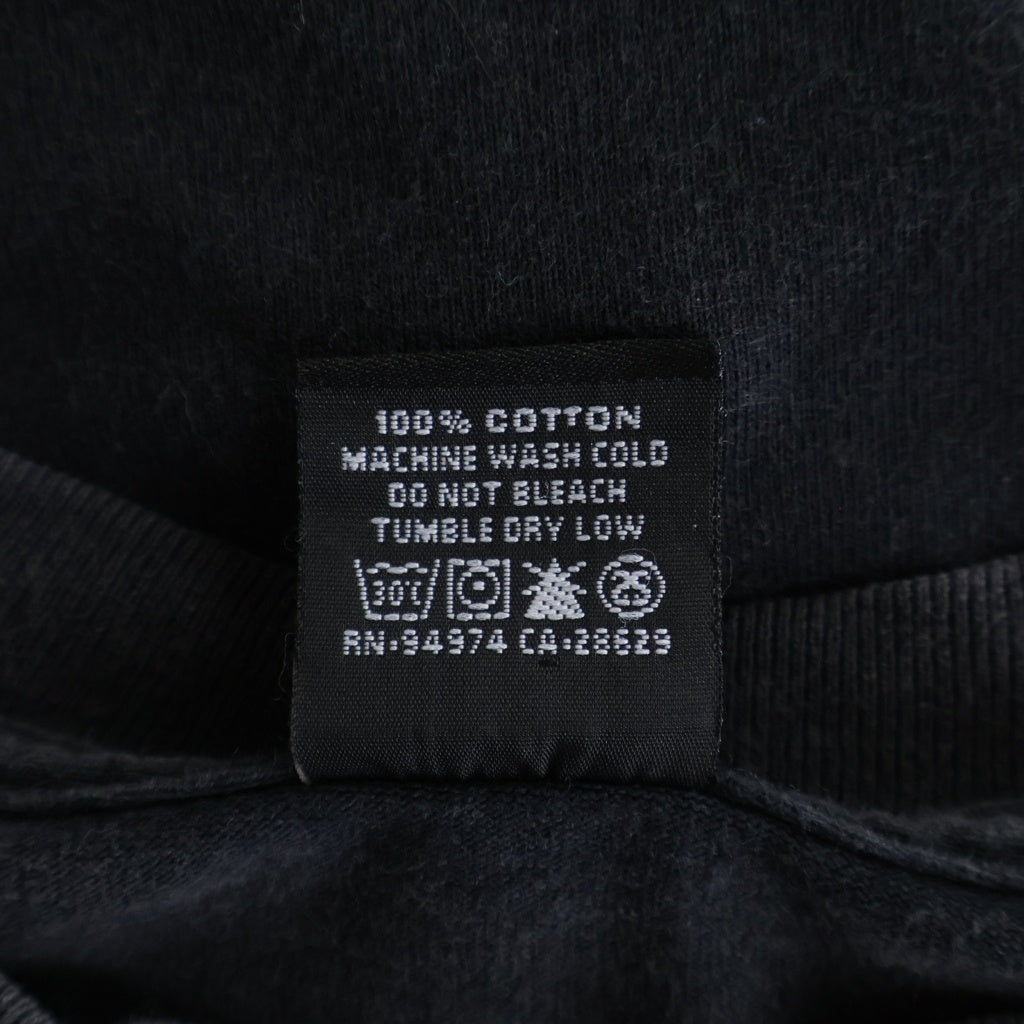 STUSSY(ステューシー) WORLD TOUR TEE ワールドツアー クルーネック カットソー 半袖Tシャツ ブラック