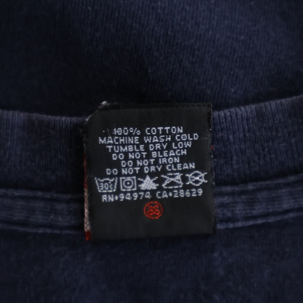 STUSSY(ステューシー) 00S VINTAGE C YA ヴィンテージ ロゴデザイン クルーネック カットソー 半袖Tシャツ ブラック