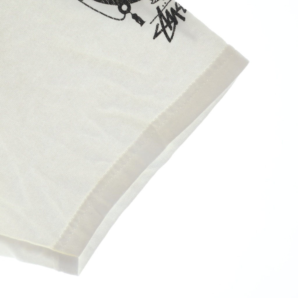 STUSSY(ステューシー) 00S VINTAGE CITY OF CIMPTON ヴィンテージ シティーオブコンプトン クルーネック カットソー 半袖Tシャツ ホワイト