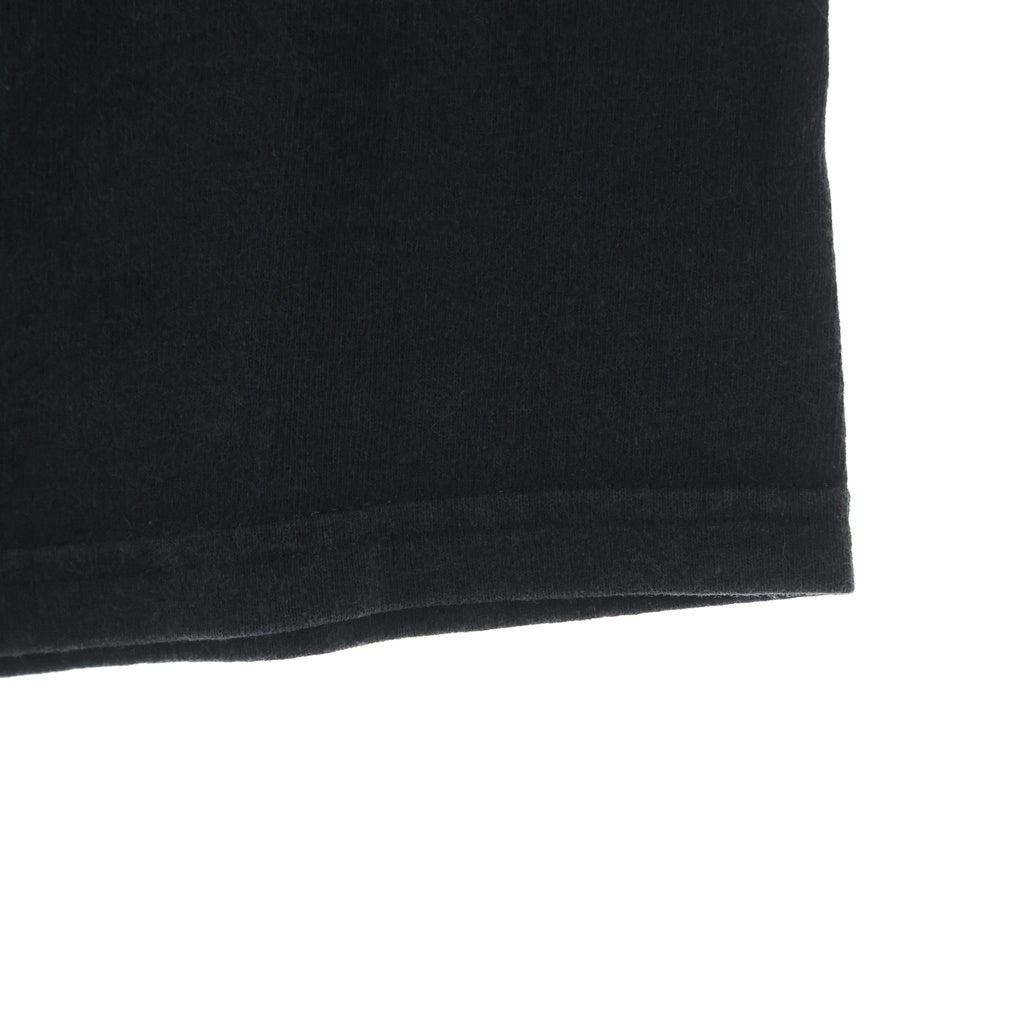 STUSSY(ステューシー) 00S VINTAGE ヴィンテージ ロゴデザイン クルーネック カットソー 半袖Tシャツ ブラック