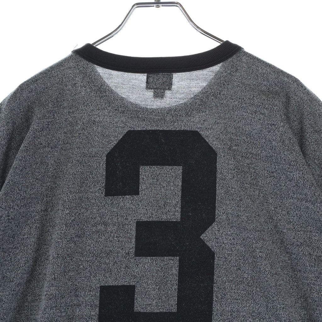 STUSSY(ステューシー) 90S VINTAGE CITY ヴィンテージ リンガーネック カットソー 半袖Tシャツ グレー