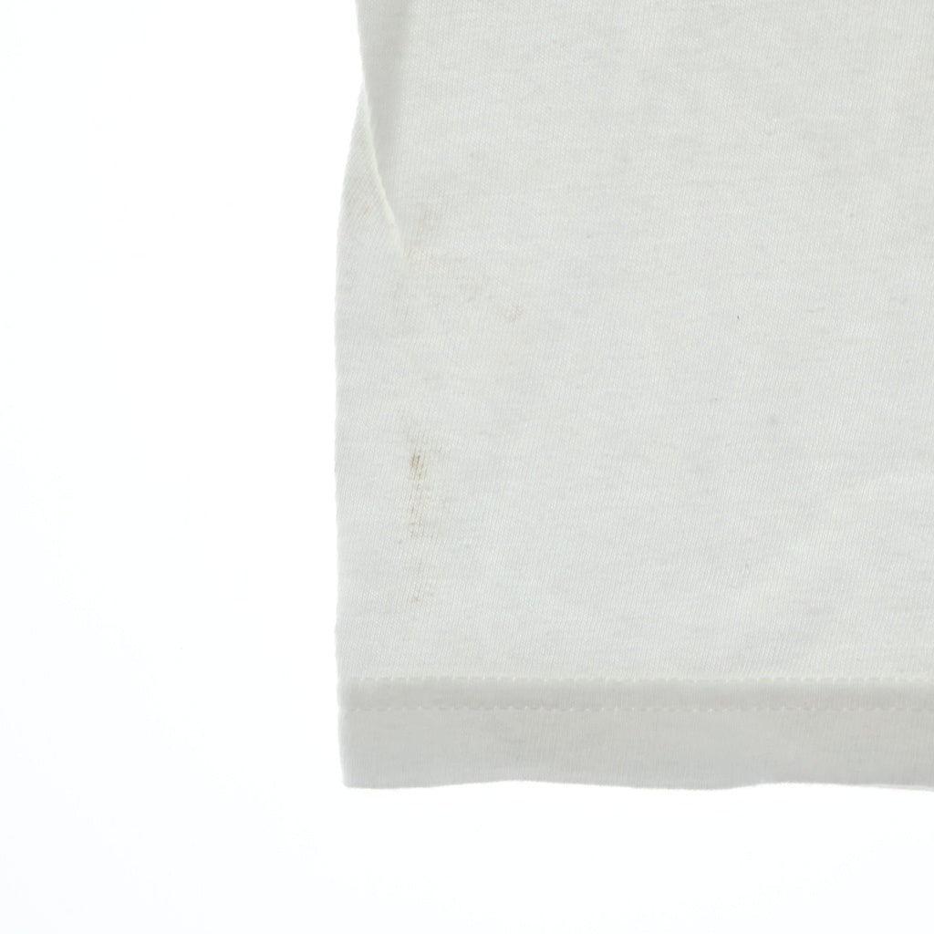 STUSSY(ステューシー) 00S VINTAGE WORLD TRIBE ヴィンテージ ワールド トライブ サッカー ロゴデザイン クルーネック カットソー 半袖Tシャツ ホワイト