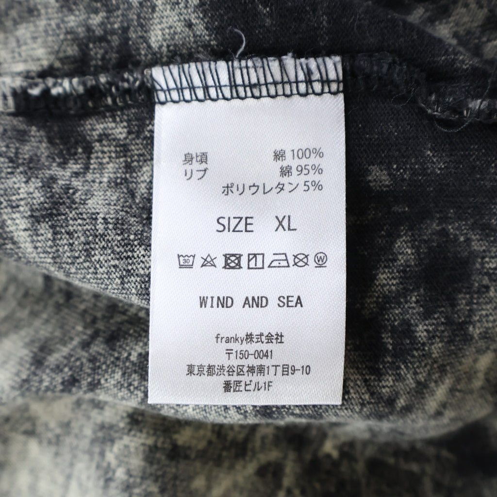 WIND AND SEA(ウィンダンシー) HIGH SULFER S/S TEE ハイサルファー 半袖Tシャツ カットソー グレー WDS-O-SIG-24-Q4-CS-02