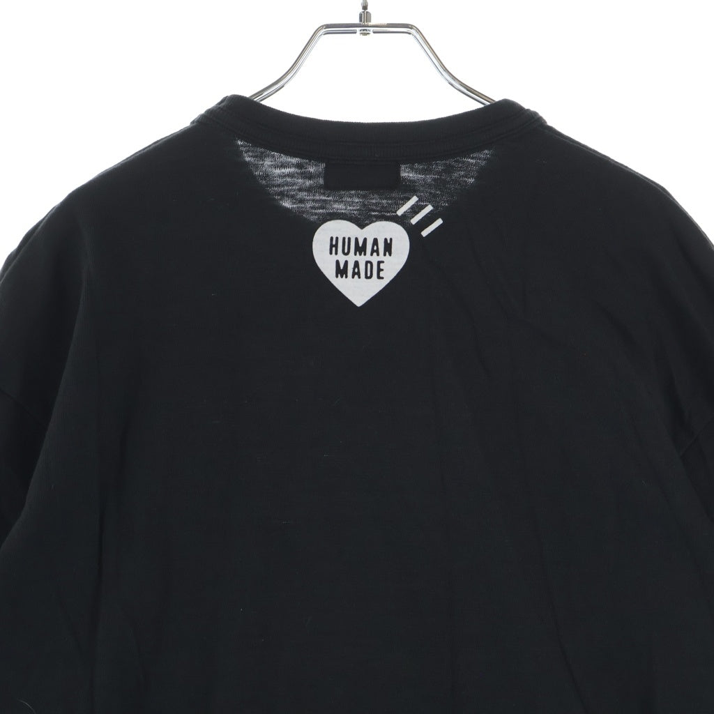 HUMAN MADE(ヒューマンメイド) 25AW HORSE GRAPHIC S/S Tee ホースグラフィック半袖Tシャツ カットソー ブラック HM31TE001