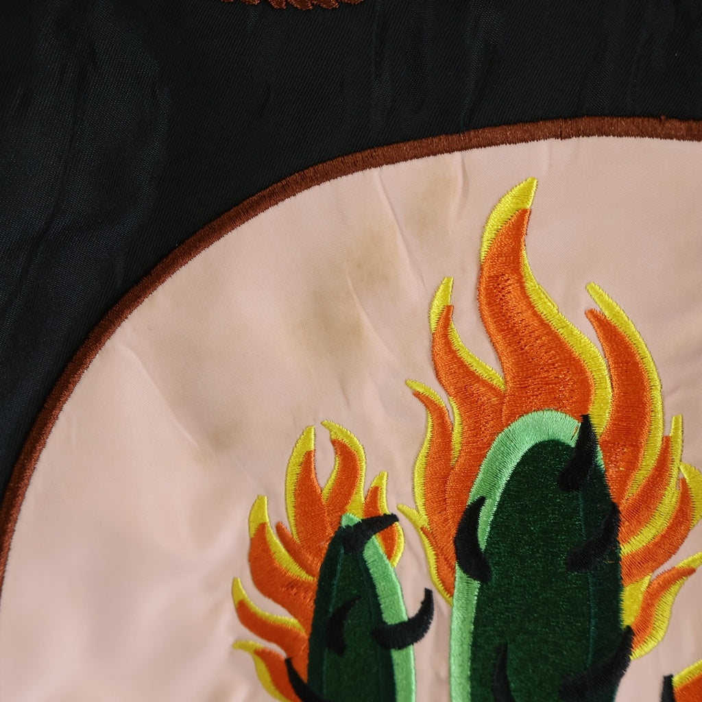 TRAVIS SCOTT(トラヴィススコット) Rodeo Bomber Jacket ロデオボンバージャケット アウター ブラック
