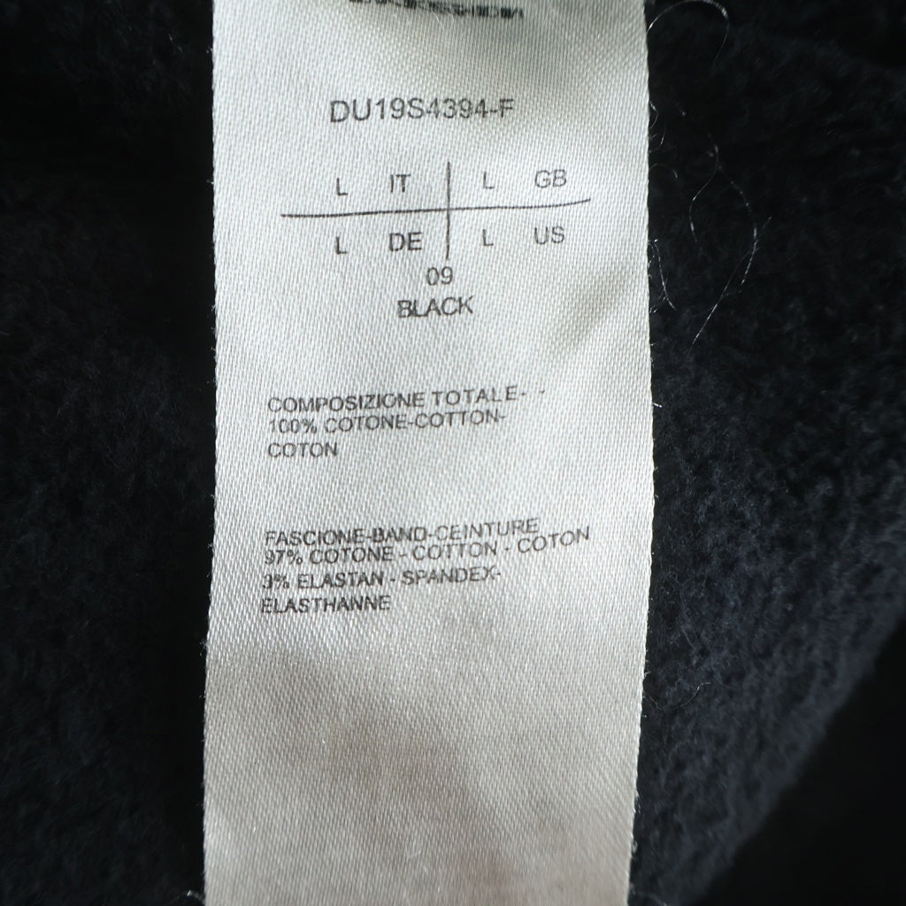 Rick Owens DRKSHDW(リックオウエンス ダークシャドウ) 19SS PRISONNER DRAWSTRING プリズナー ドローストリング イージーパンツ ブラック DU19S4394-F