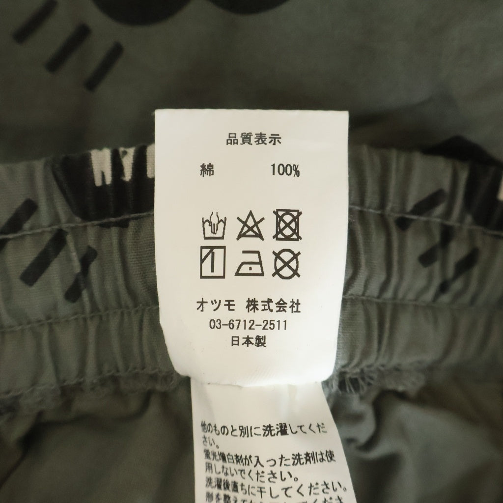 HUMAN MADE(ヒューマンメイド) ハートロゴ総柄ショートパンツ ハーフパンツ グレー