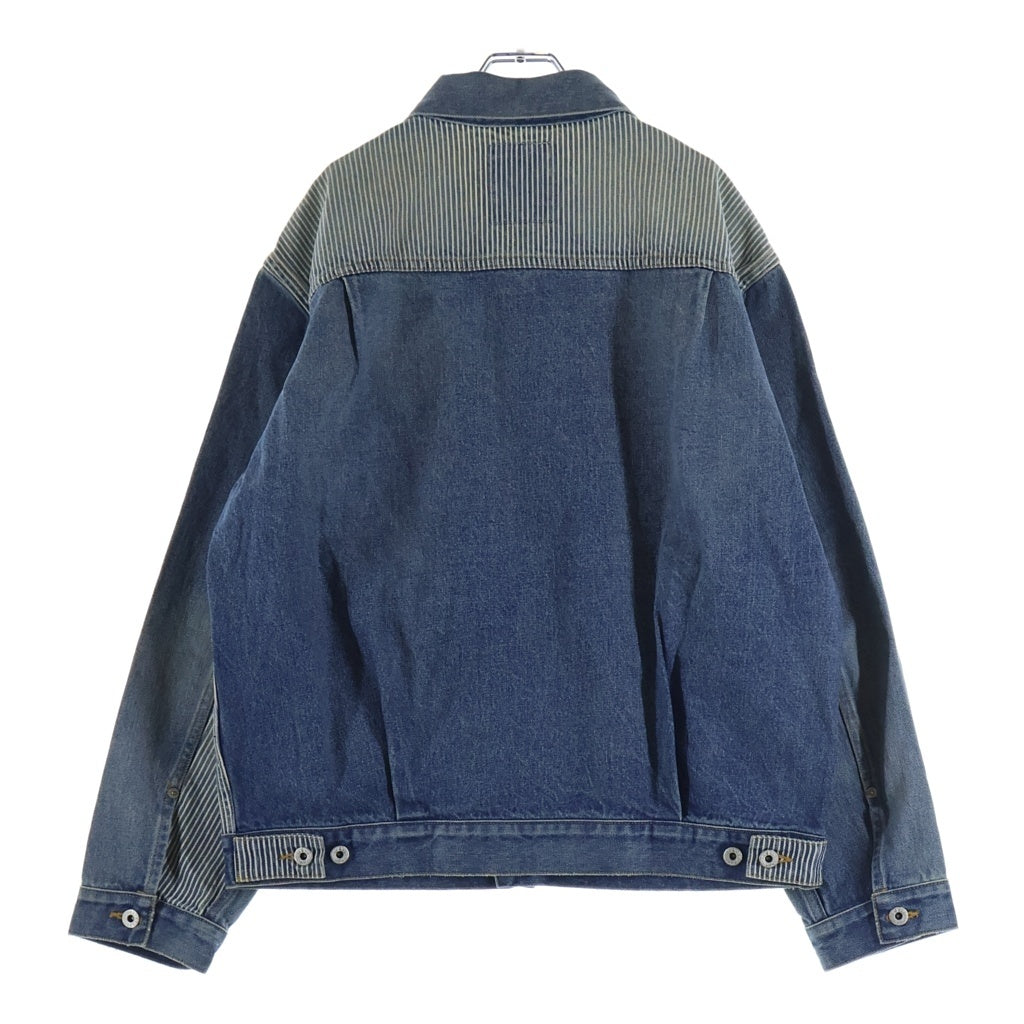 A BATHING APE(アベイシングエイプ) ×Sean Wotherspoon ショーンウェザースプーン 切り替えデニムジャケット インディゴ