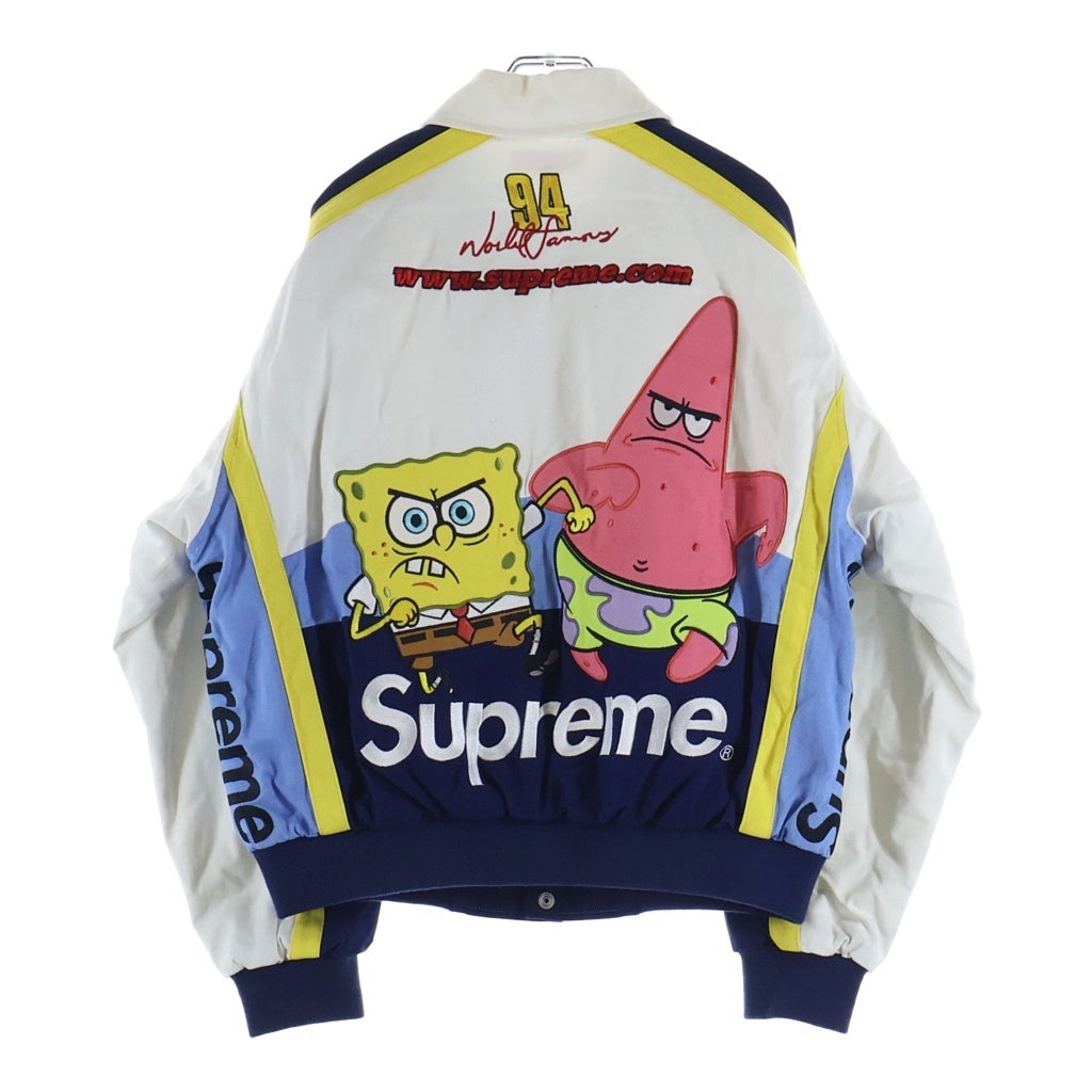 SUPREME(シュプリーム) Spongebob Racing Jacket スポンジボブ レーシングジャケット マルチ