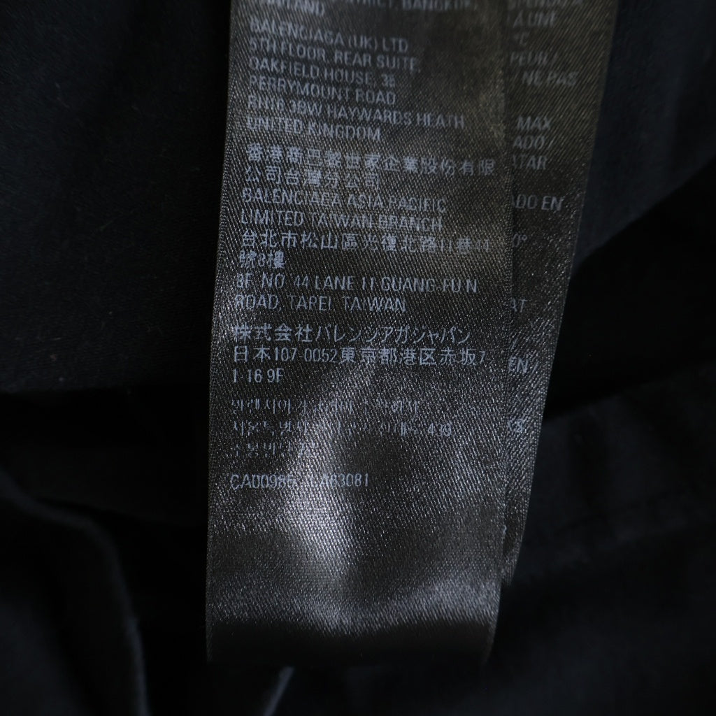 BALENCIAGA(バレンシアガ) SPORTY B クルーネック半袖Tシャツ カットソー ブラック 704070-TMVG4