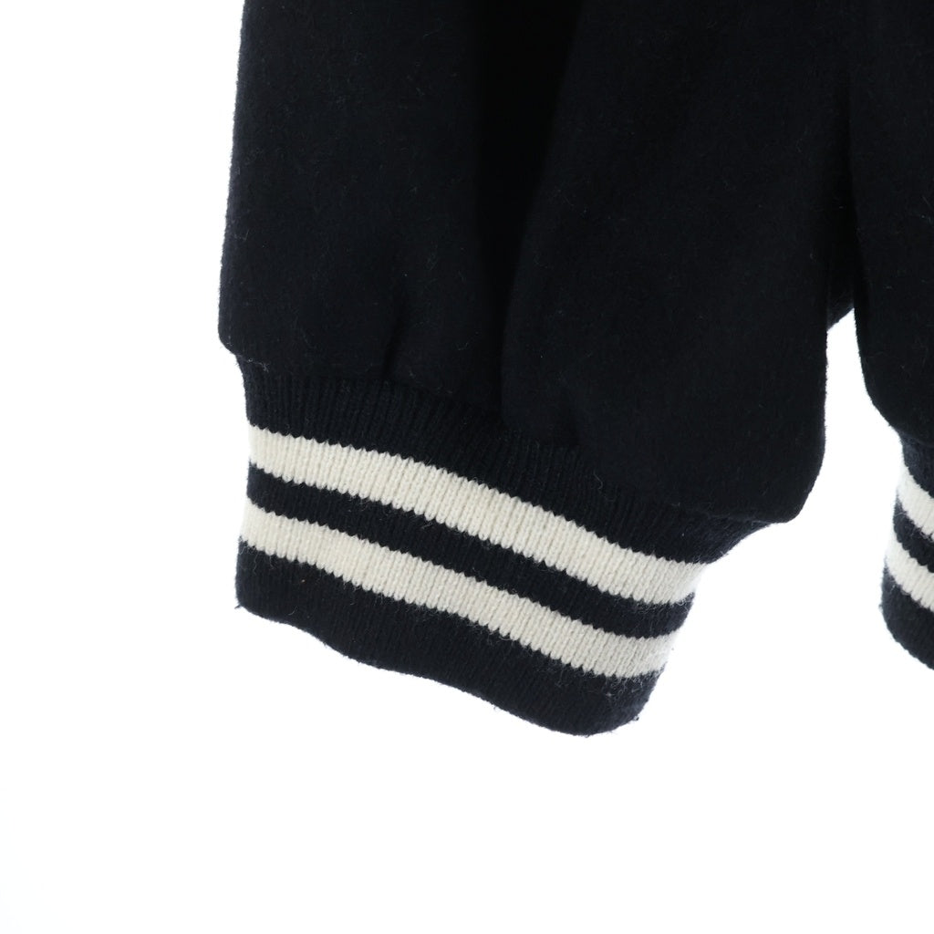 BREATH ブレス PYTHON STADIUM JACKET ロゴパッチ スタジアムジャケット ブルゾン ブラック BRNRG-0-0002 BREATH(ブレス) PYTHON STADIUM JACKET ロゴパッチ スタジアム