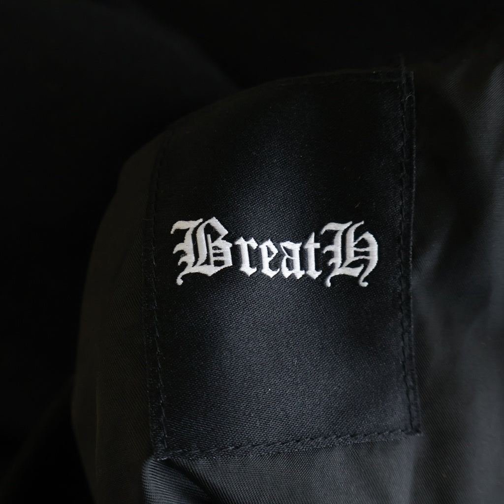 BREATH(ブレス) PYTHON STADIUM JACKET ロゴパッチ スタジアム