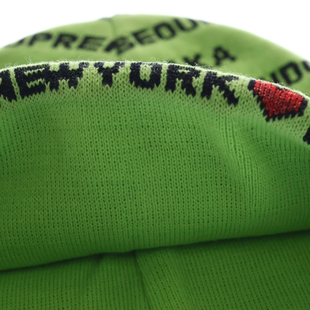 SUPREME(シュプリーム) 24AW Lime Beanie ライムビーニー 帽子 グリーン レディース