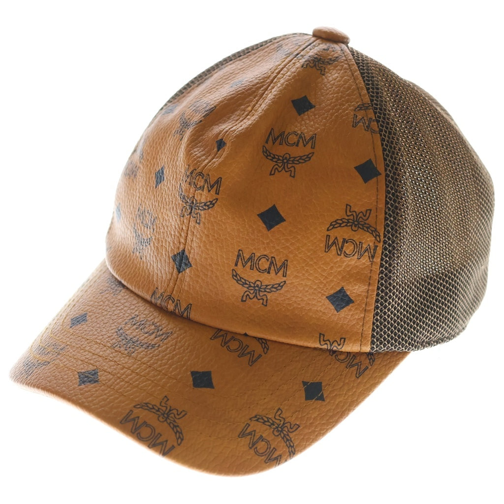 MCM(エム シー エム) ヴィセトス クラシック メッシュキャップ ブラウン MEC7S2K10CO001