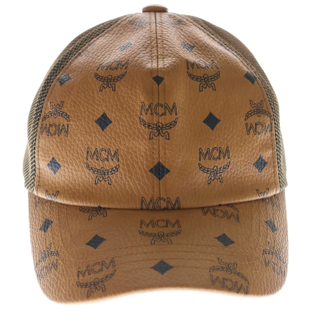 MCM(エム シー エム) ヴィセトス クラシック メッシュキャップ ブラウン MEC7S2K10CO001
