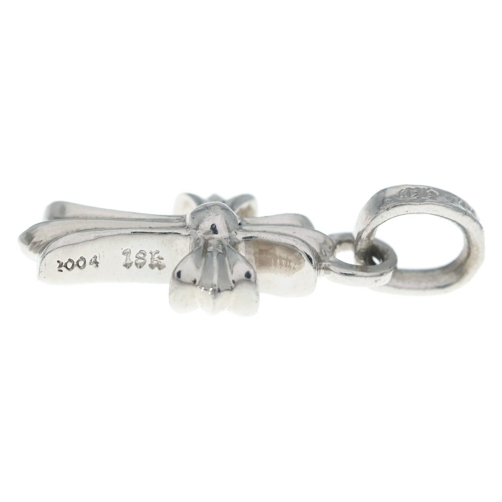 CHROME HEARTS(クロムハーツ) 18KWG CRS BBYFAT P/DIA ベイビーファットクロス PAVEダイヤ ペンダントトップ ホワイトゴールド BCA006